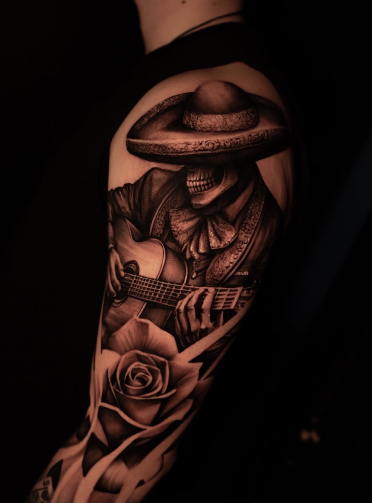 Black & Grey Realism · Color Realism · Cover-Ups tattoo by Apolo