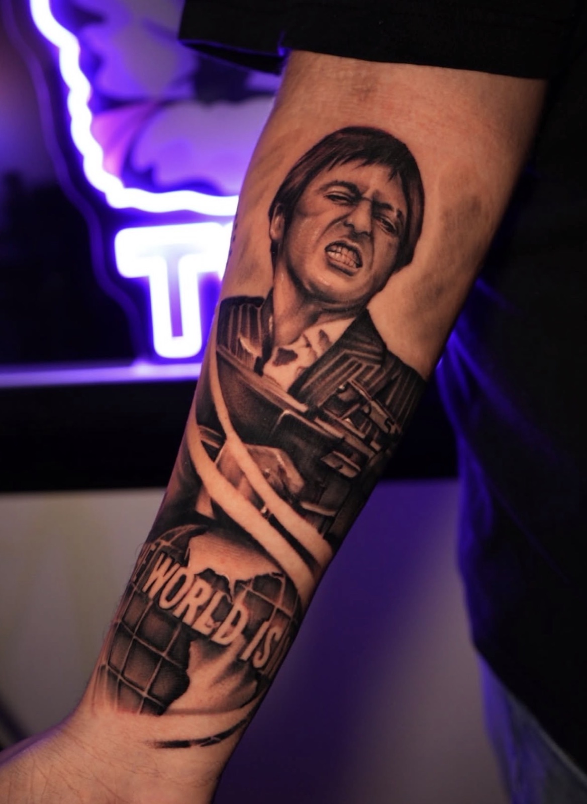 Black & Grey Realism · Color Realism · Cover-Ups tattoo by Apolo
