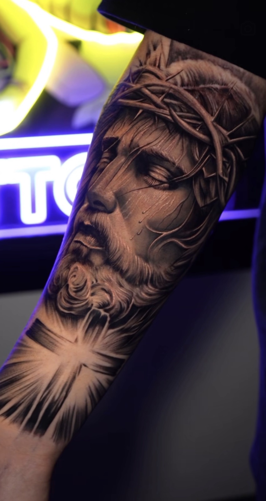 Black & Grey Realism · Color Realism · Cover-Ups tattoo by Apolo