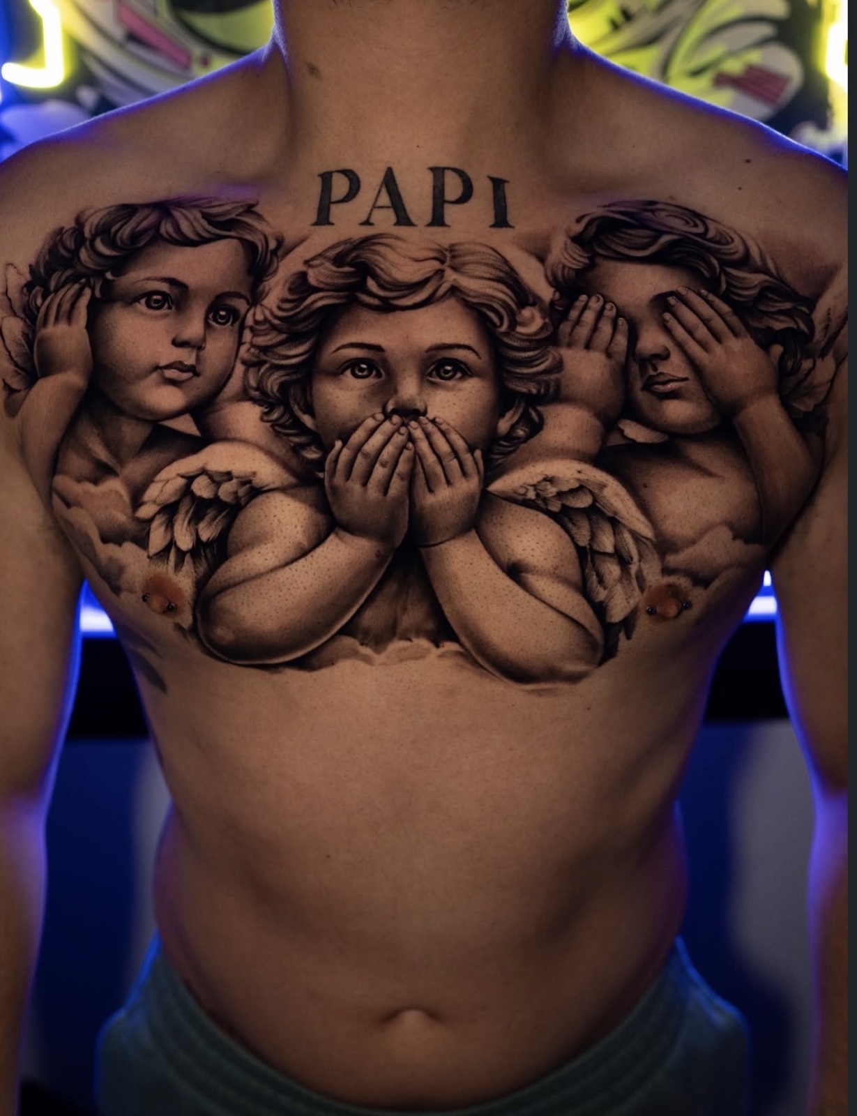 Black & Grey Realism · Color Realism · Cover-Ups tattoo by Apolo