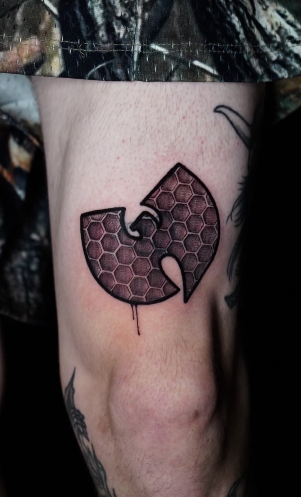 Freehand Lettering · Black & Grey · Fine Line tattoo by Damien