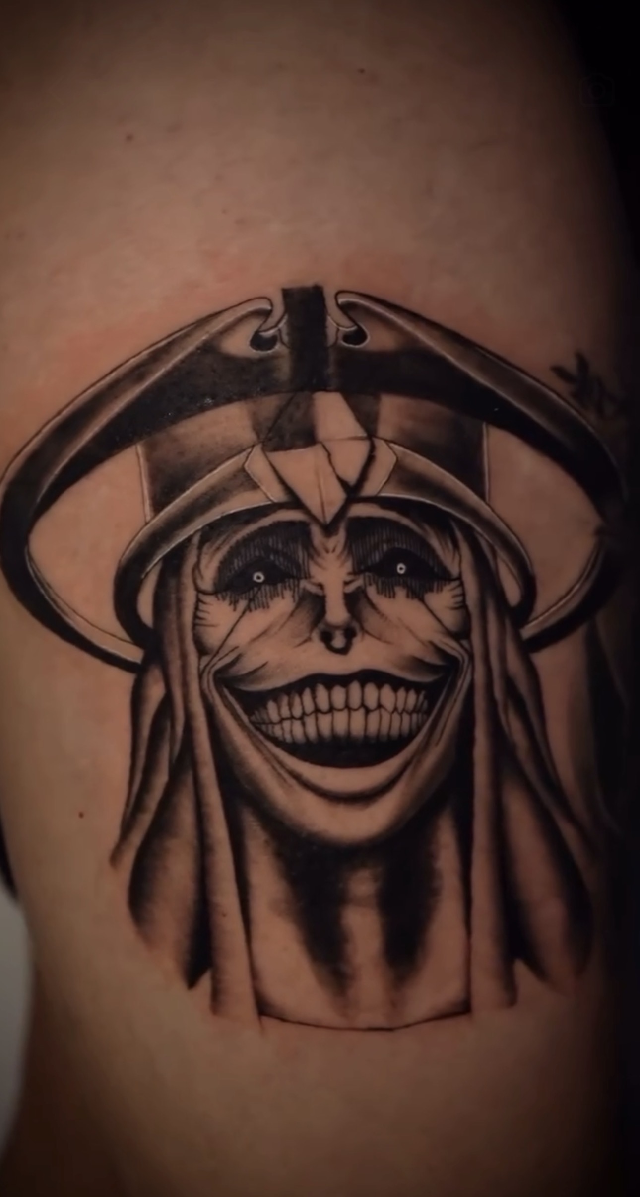 Black & Grey tattoo work by Gina Vee