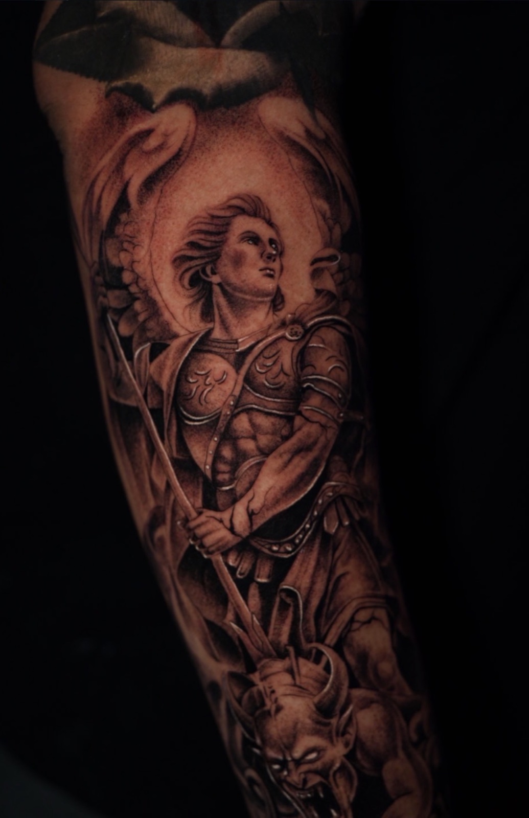 Black & Grey Realism · Stipple Shading · Fine Line tattoo by Henry