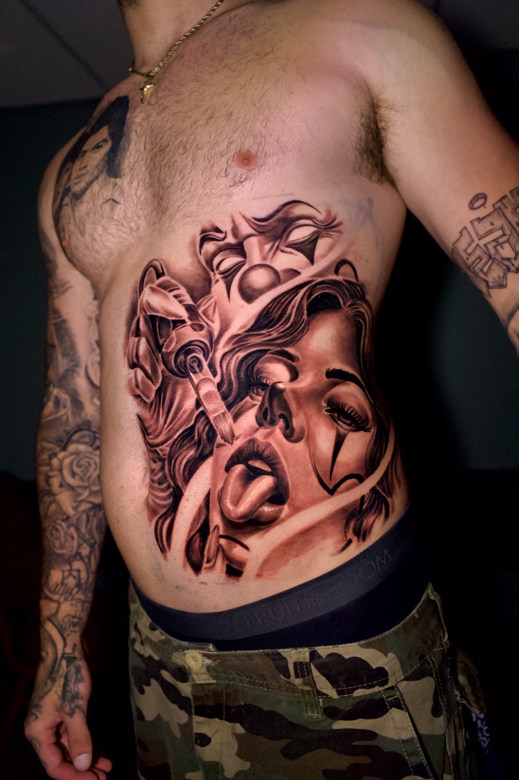 Black & Grey Realism · Portraits · Blackwork · Cover-Ups tattoo by Juan