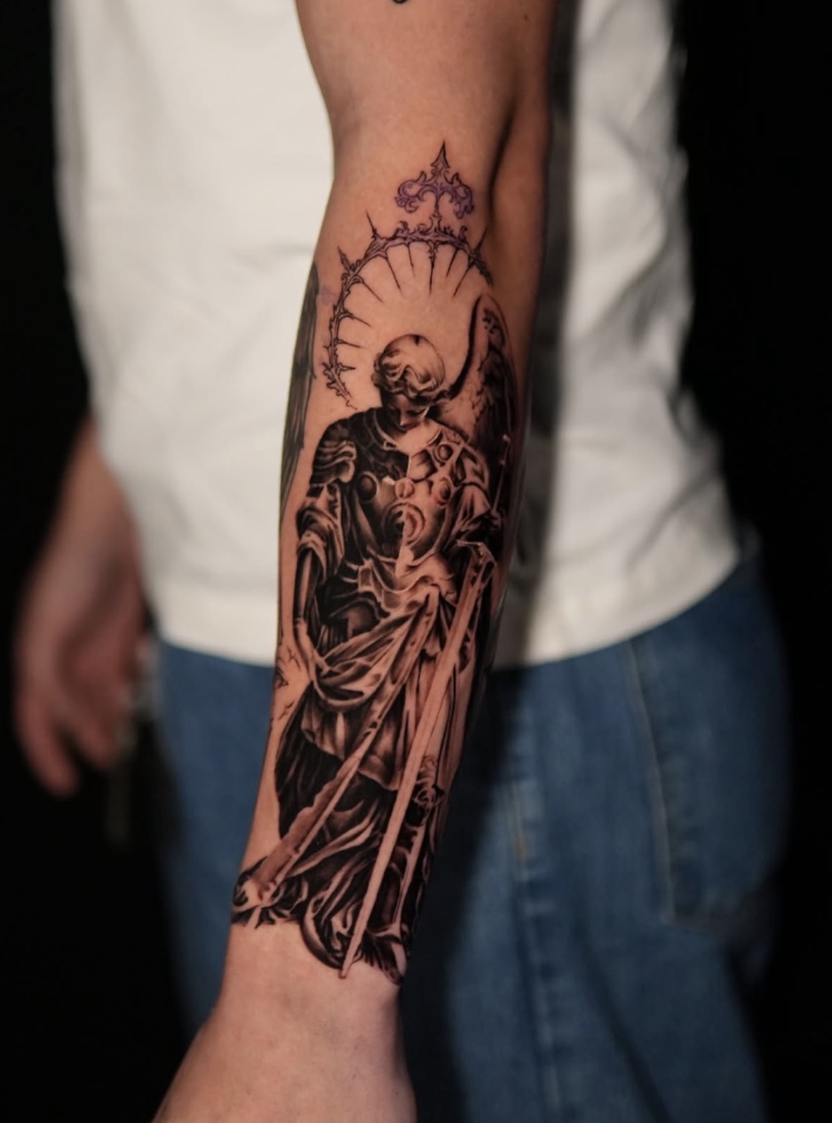 Black & Grey Realism · Portraits · Blackwork · Cover-Ups tattoo by Juan