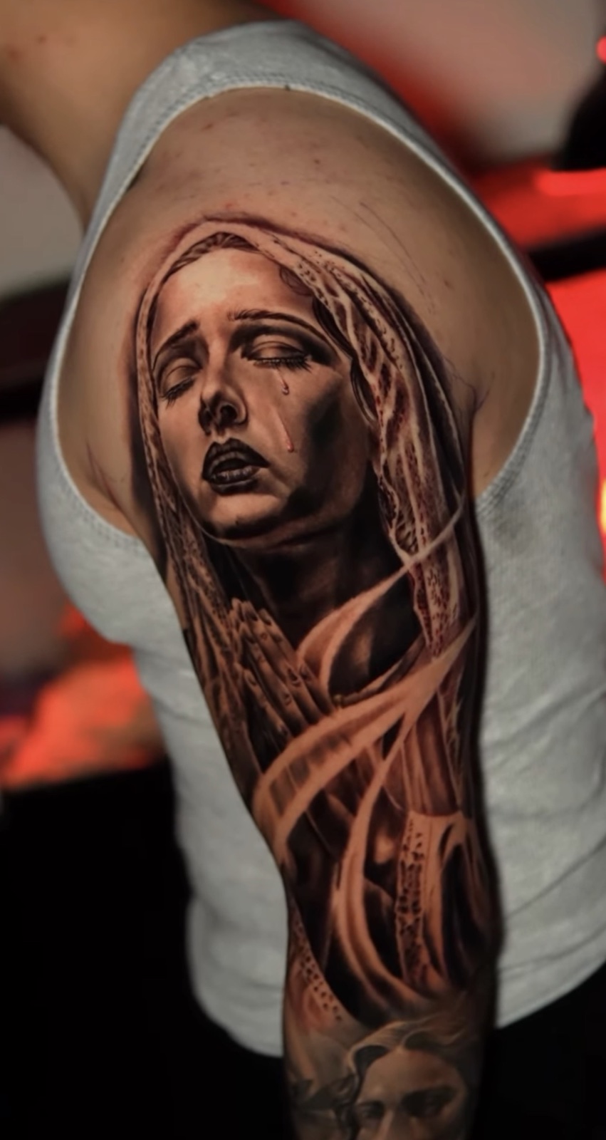 Black & Grey Realism · Portraits · Blackwork · Cover-Ups tattoo by Juan