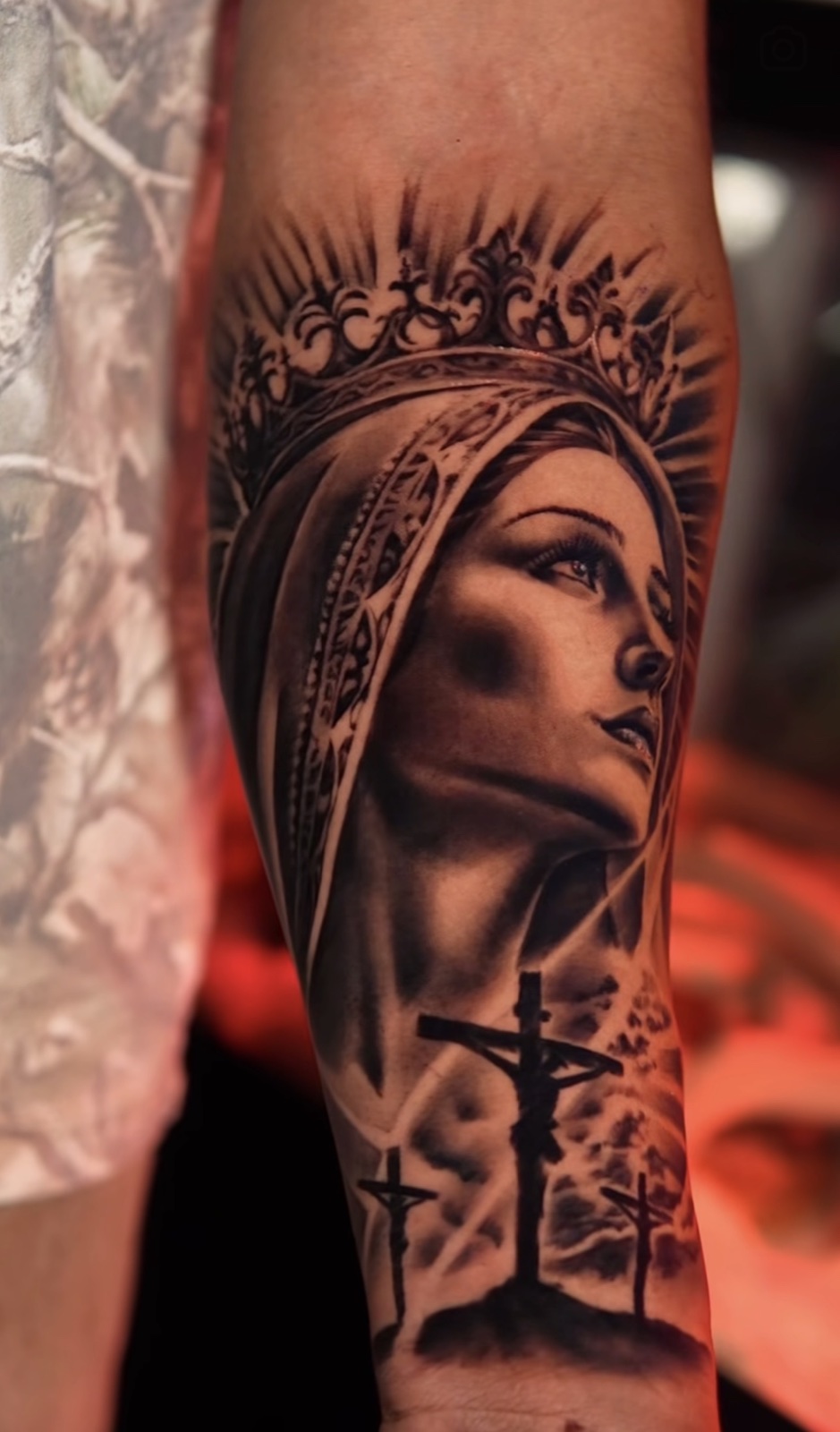 Black & Grey Realism · Portraits · Blackwork · Cover-Ups tattoo by Juan