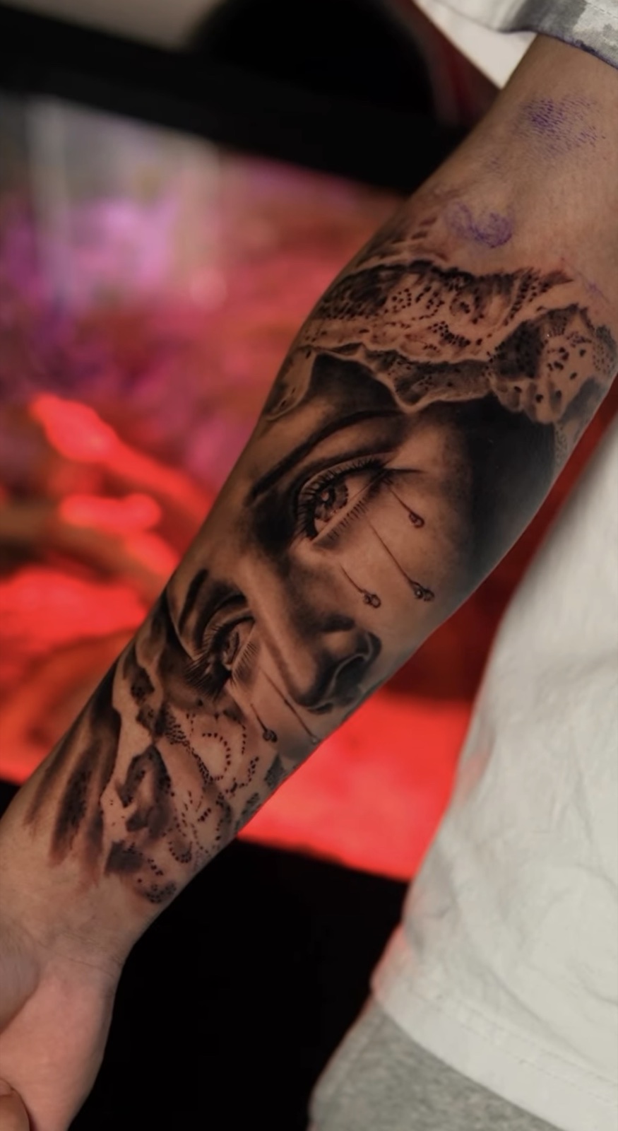 Black & Grey Realism · Portraits · Blackwork · Cover-Ups tattoo by Juan