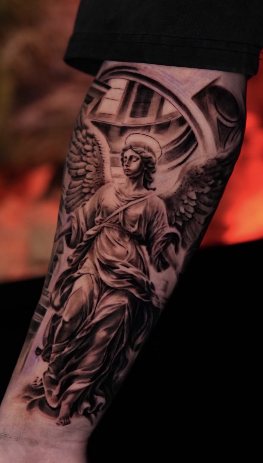 Black & Grey Realism · Portraits · Blackwork · Cover-Ups tattoo by Juan