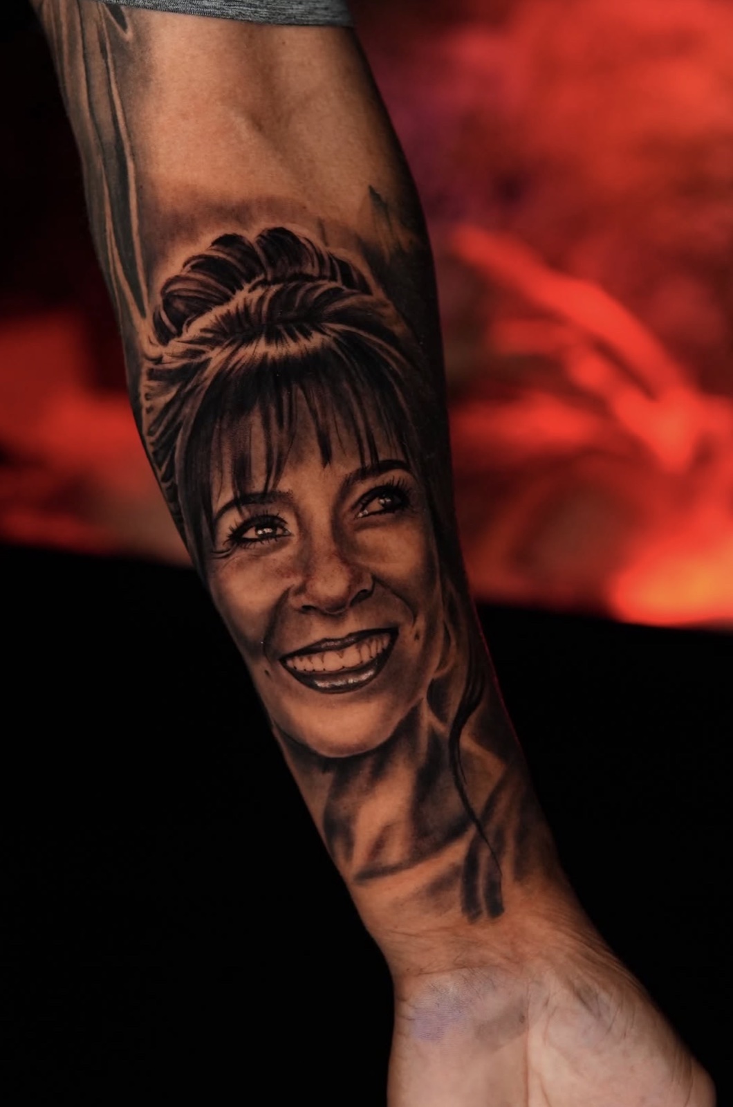 Black & Grey Realism · Portraits · Blackwork · Cover-Ups tattoo by Juan