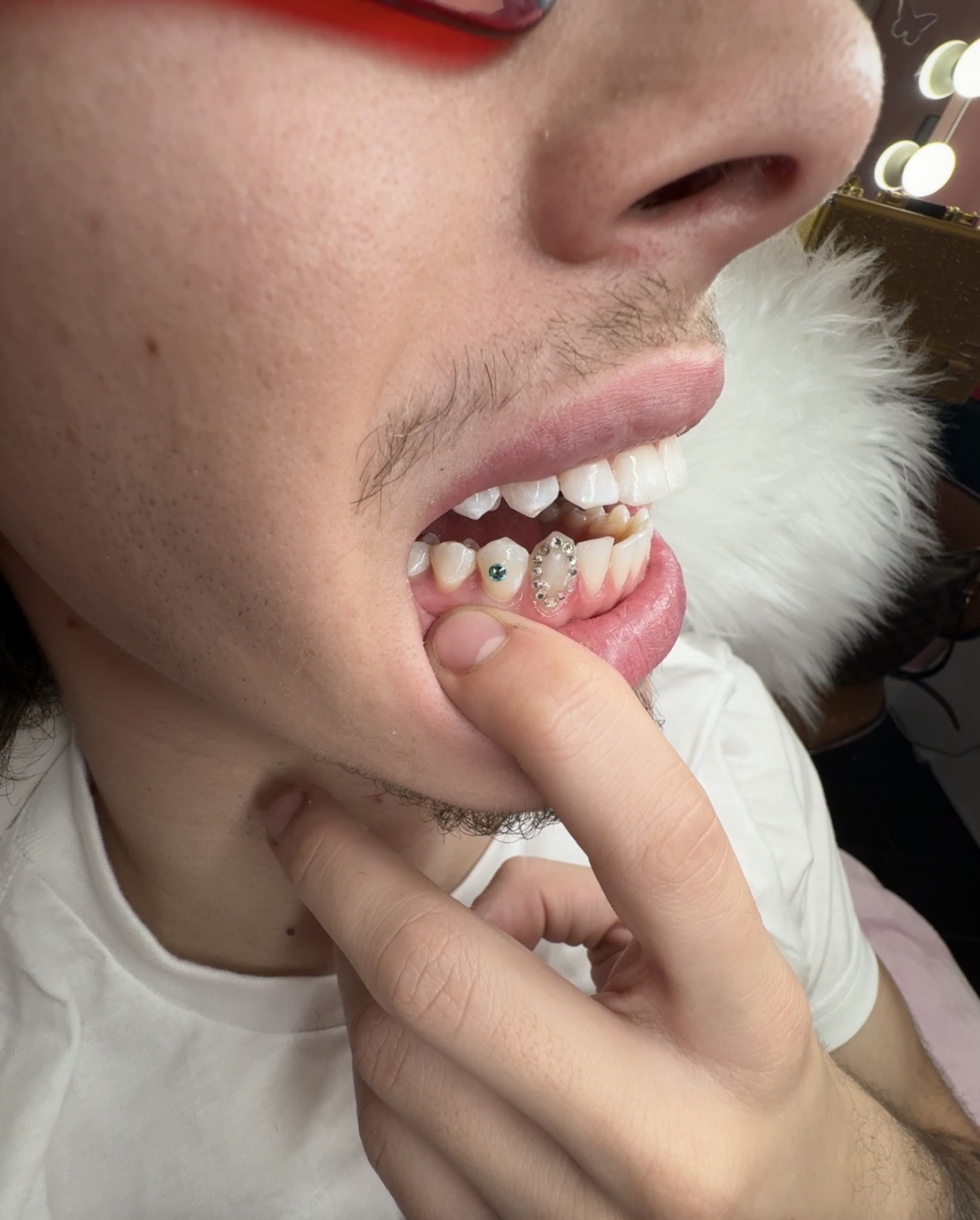 Tooth Gem Artistry tattoo by Janet